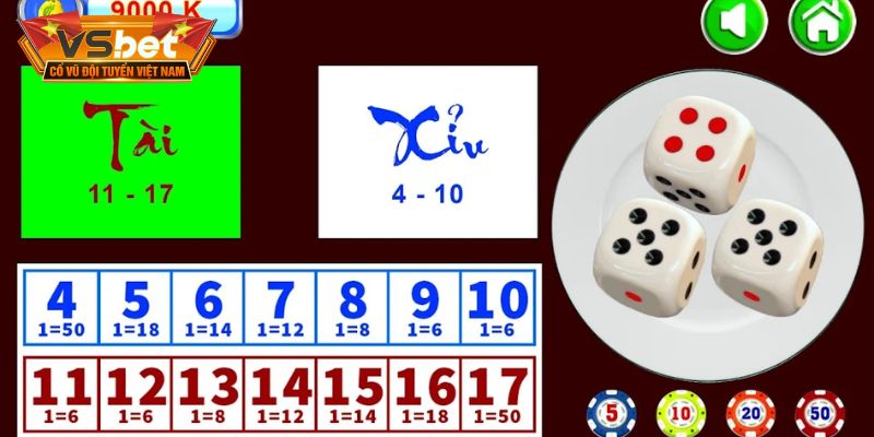 VSBET tài xỉu thu hút sự chú ý của đông đảo cộng đồng